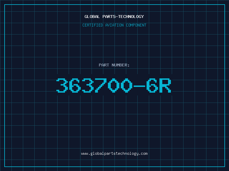 Aviation Part 363700-6R