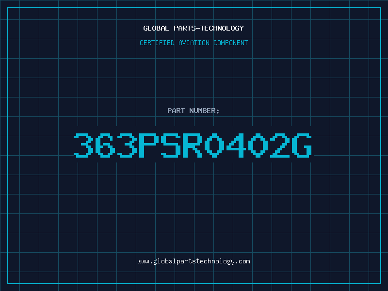 Aviation Part 363PSR0402G