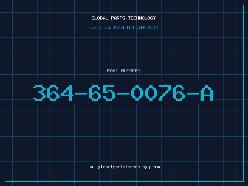 Aviation Part 364-65-0076-A