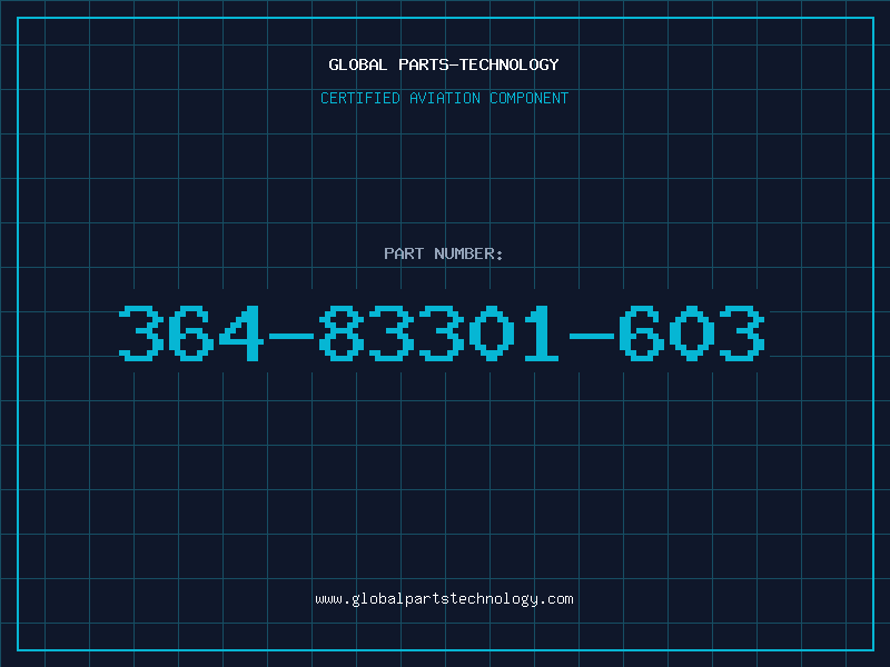 Aviation Part 364-83301-603