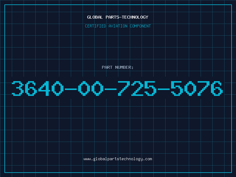 Aviation Part 3640-00-725-5076