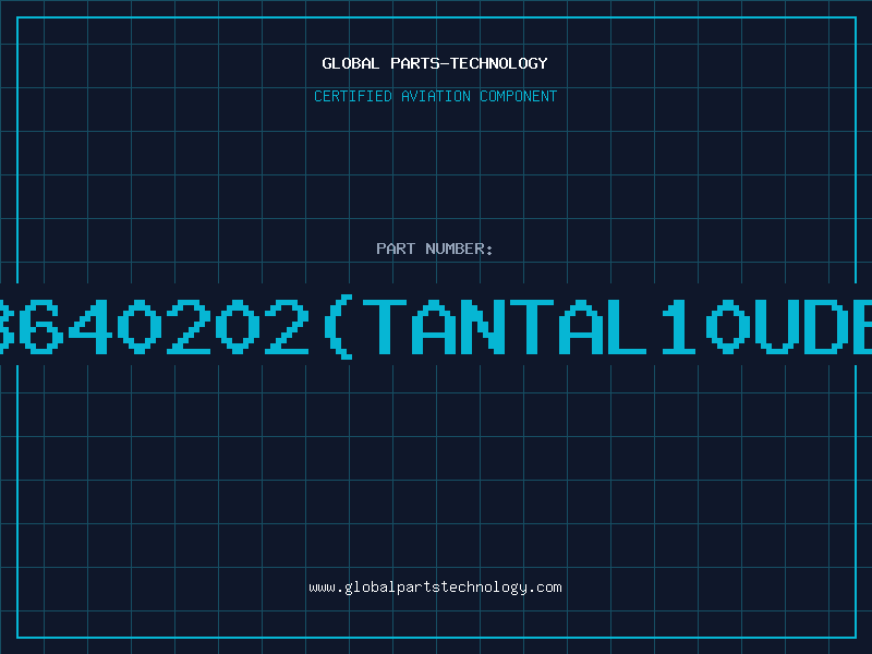 Aviation Part 3640202(TANTAL10UDB