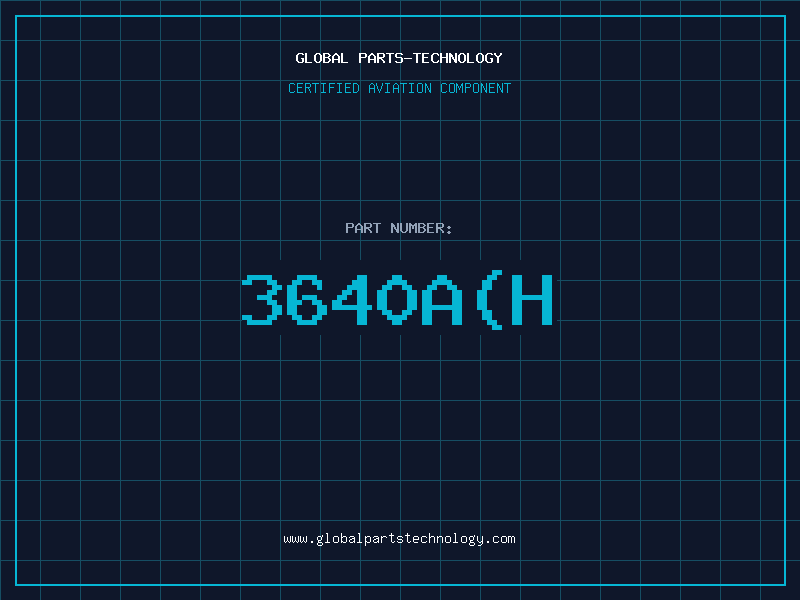 Aviation Part 3640AH