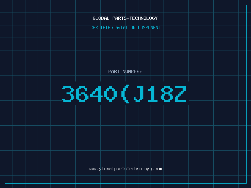 Aviation Part 3640J18Z