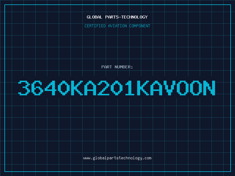 Aviation Part 3640KA201KAVOON