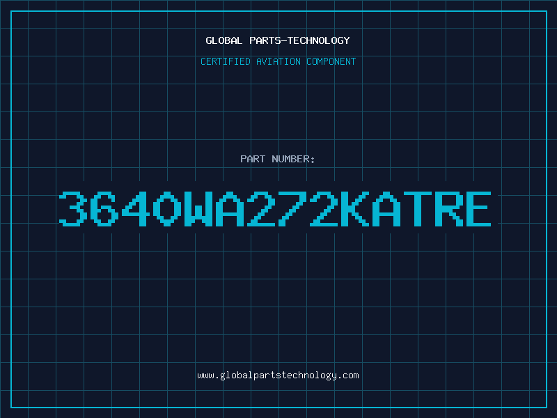 Aviation Part 3640WA272KATRE