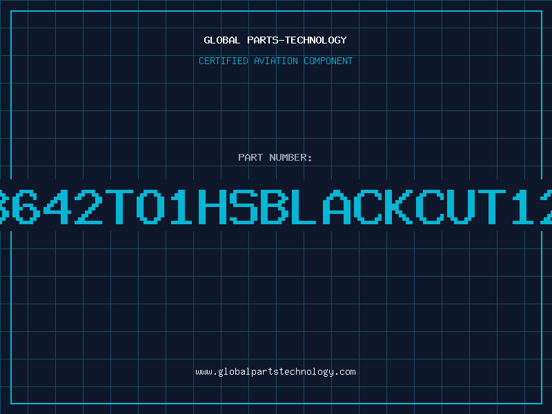 Aviation Part 3642TO1HSBLACKCUT12
