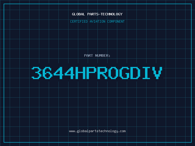 Aviation Part 3644HPROGDIV