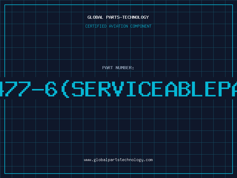 Aviation Part 36477-6(serviceablepart