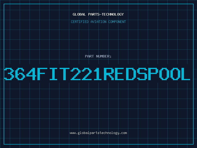 Aviation Part 364FIT221REDSPOOL