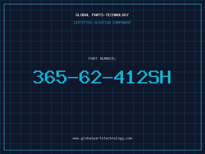 Aviation Part 365-62-412SH