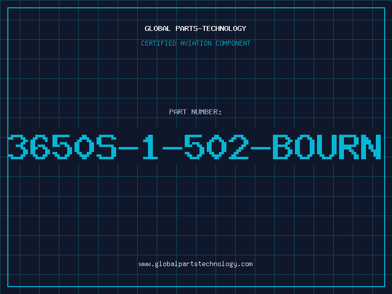 Aviation Part 3650S-1-502-BOURN
