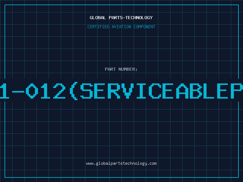 Aviation Part 3651-012(serviceablepart