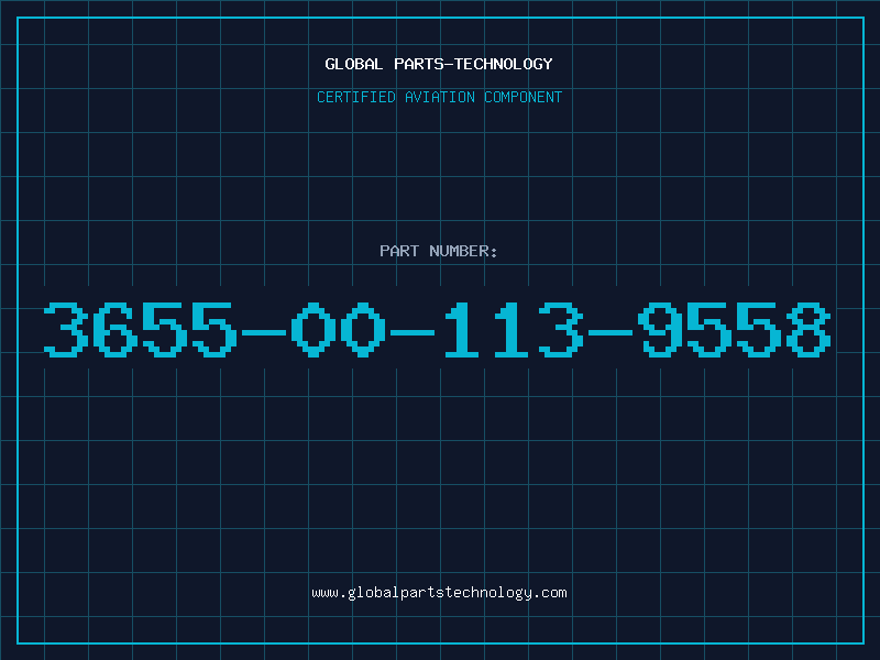 Aviation Part 3655-00-113-9558