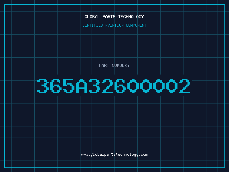 Aviation Part 365A32600002