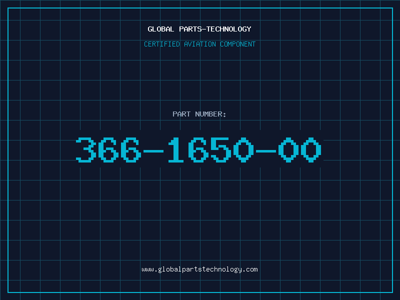 Aviation Part 366-1650-00