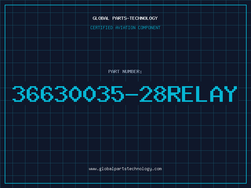 Aviation Part 36630035-28RELAY