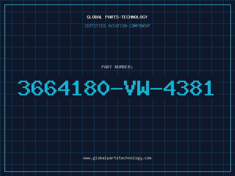 Aviation Part 3664180-VW-4381