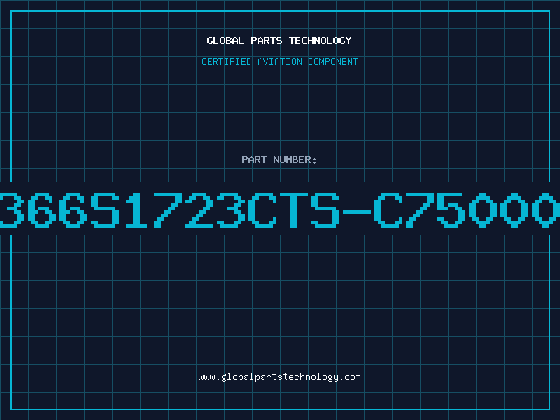 Aviation Part 366S1723CTS-C75000