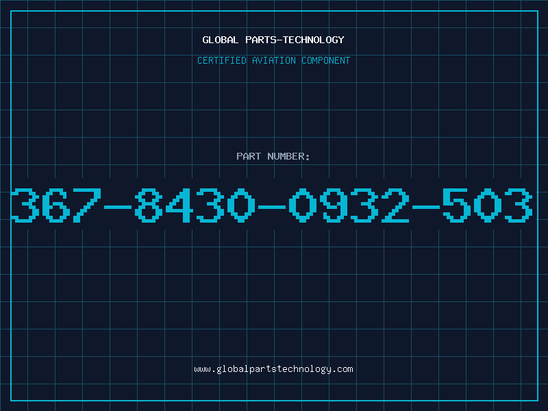 Aviation Part 367-8430-0932-503