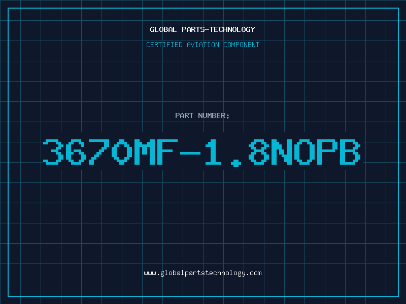 Aviation Part 3670MF-1.8NOPB