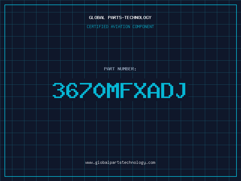 Aviation Part 3670MFXADJ