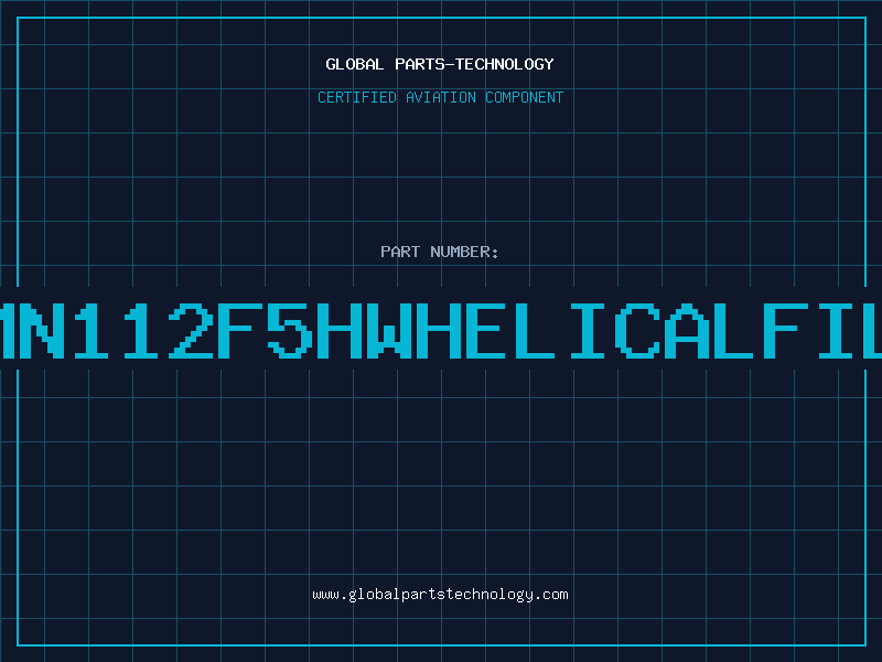 Aviation Part 367MN112F5HWHELICALFILTER