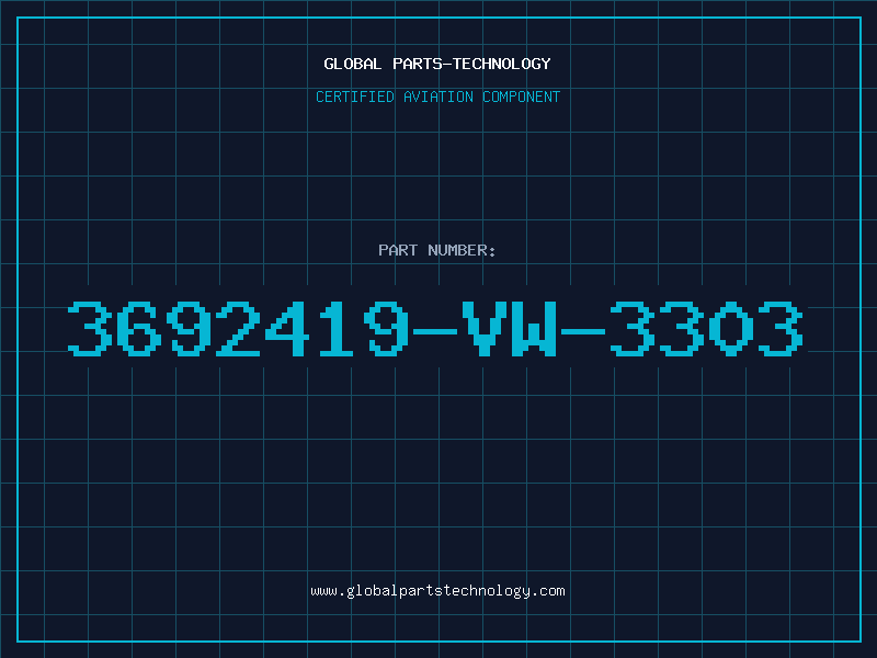 Aviation Part 3692419-VW-3303