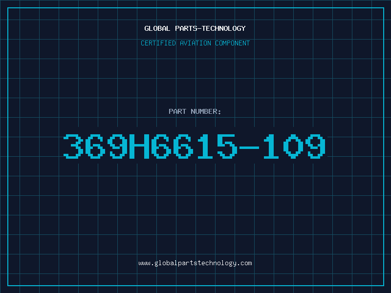 Aviation Part 369H6615-109