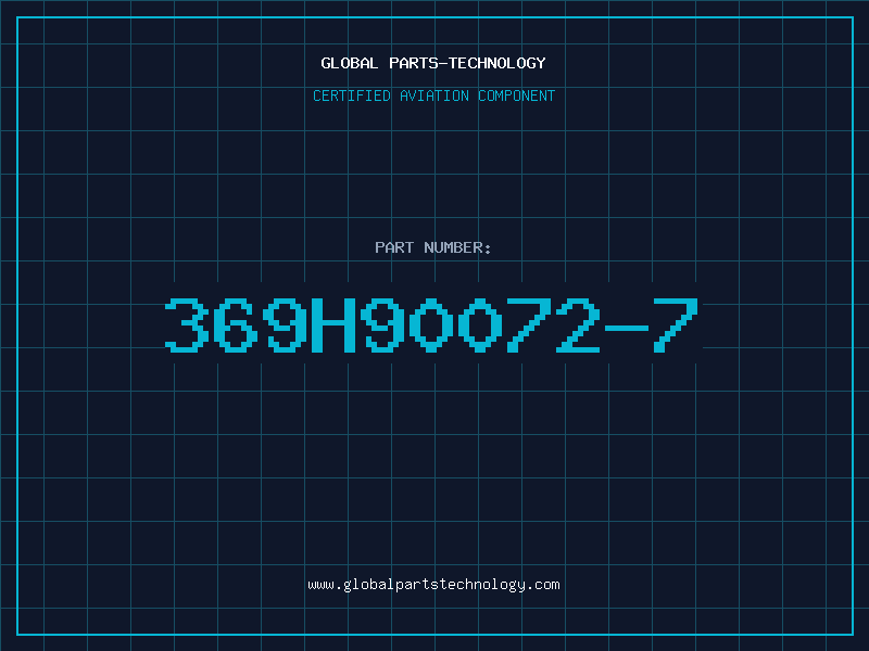 Aviation Part 369H90072-7