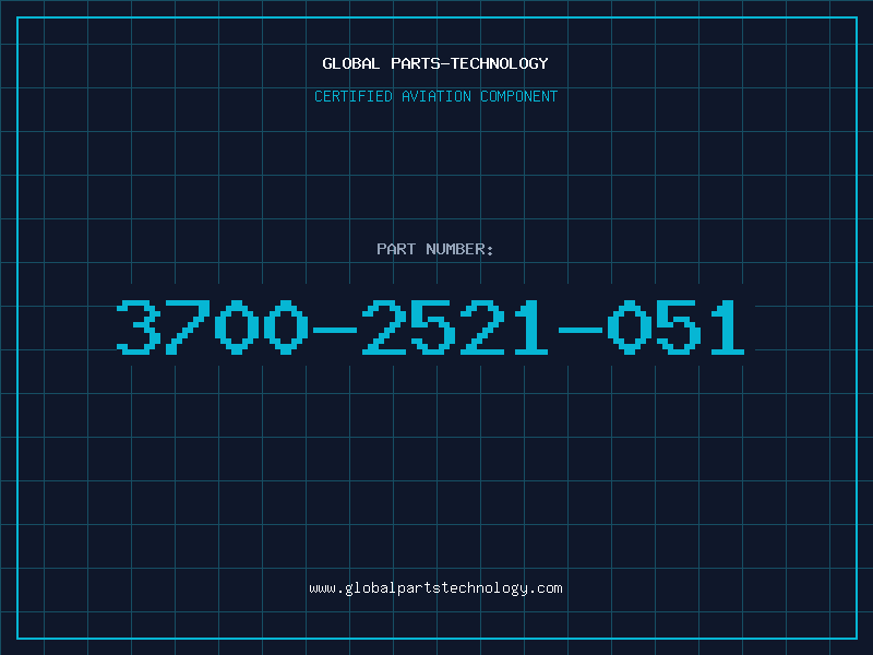 Aviation Part 3700-2521-051