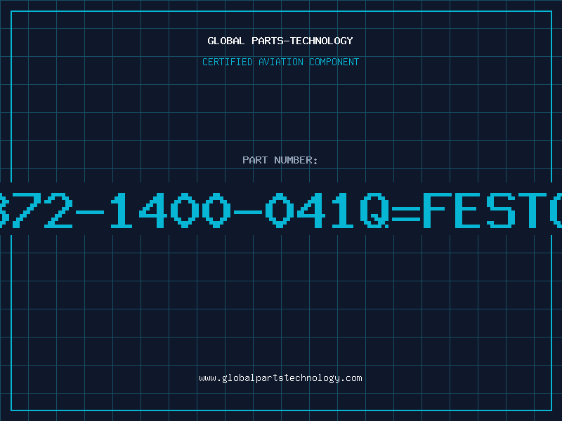 Aviation Part 372-1400-041Q=FESTO