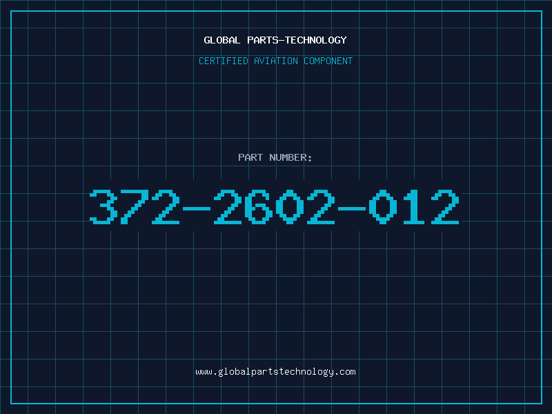 Aviation Part 372-2602-012