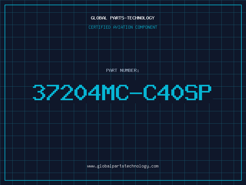 Aviation Part 37204MC-C40SP