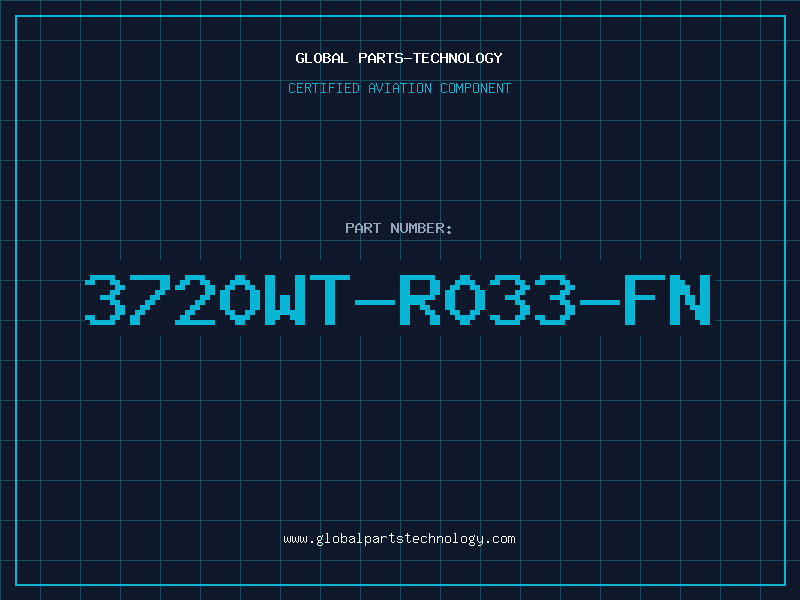 Aviation Part 3720WT-R033-FN