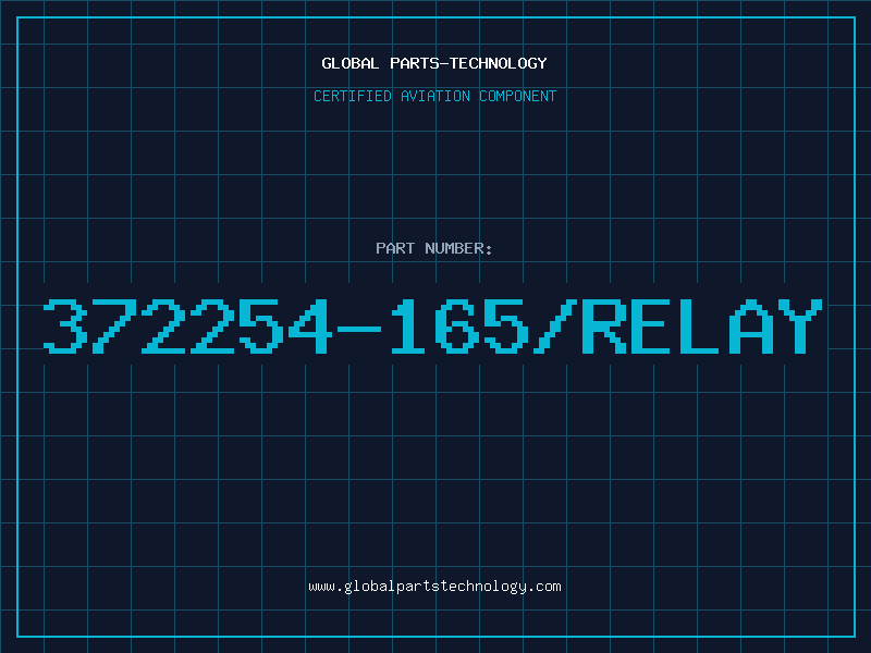 Aviation Part 372254-165/RELAY