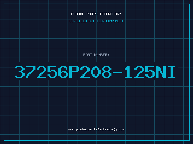 Aviation Part 37256P208-125NI