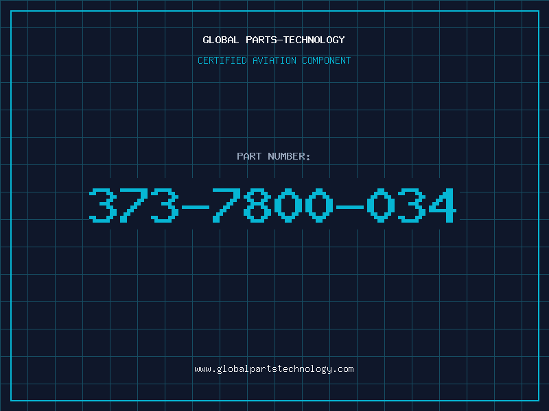 Aviation Part 373-7800-034