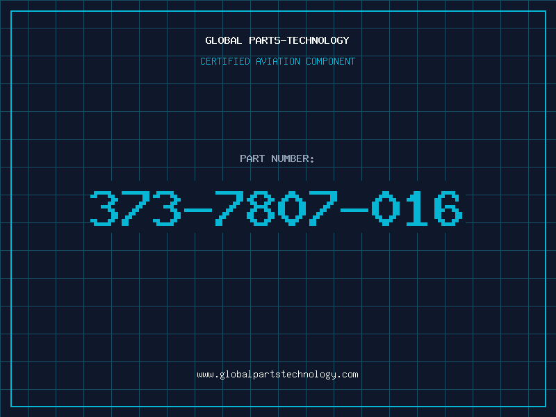 Aviation Part 373-7807-016