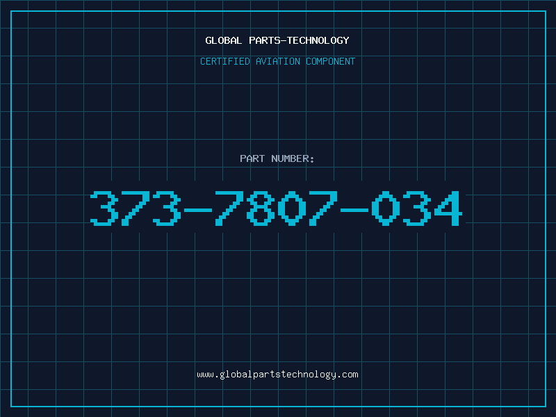 Aviation Part 373-7807-034