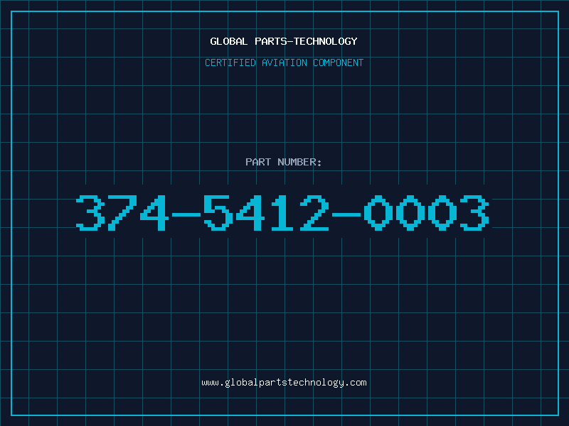 Aviation Part 374-5412-0003