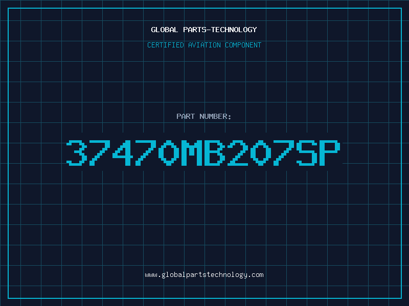 Aviation Part 37470MB207SP