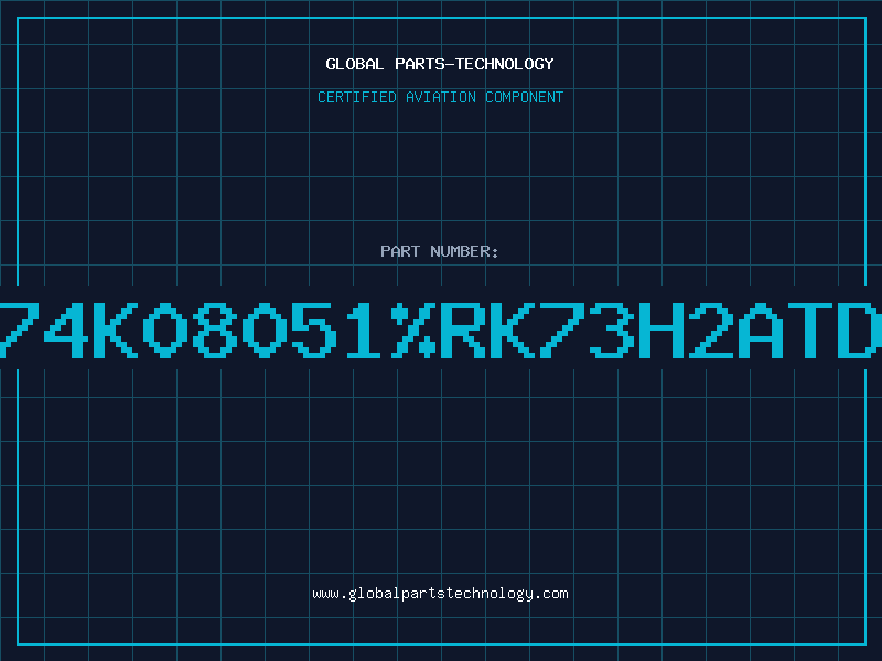 Aviation Part 374K08051%RK73H2ATDF