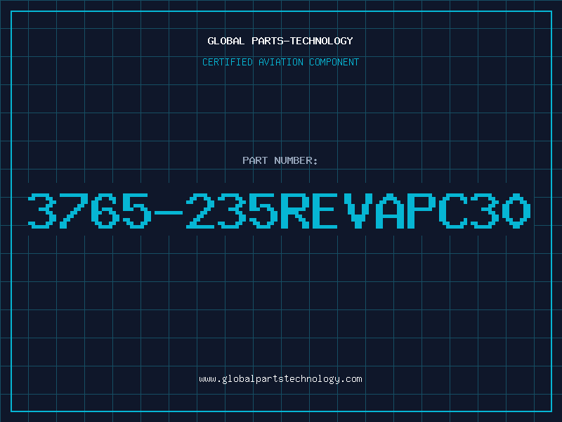 Aviation Part 3765-235REVAPC30
