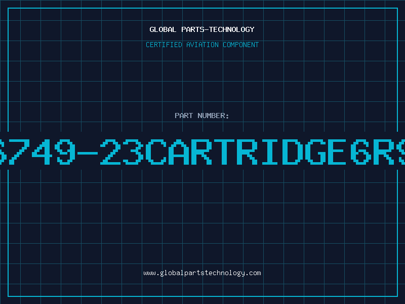 Aviation Part 376749-23CARTRIDGE6R916