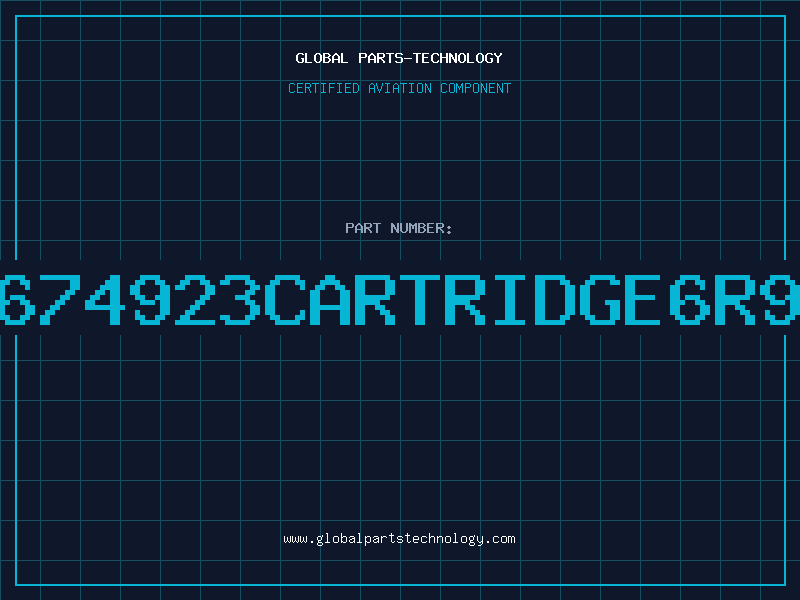 Aviation Part 37674923CARTRIDGE6R916