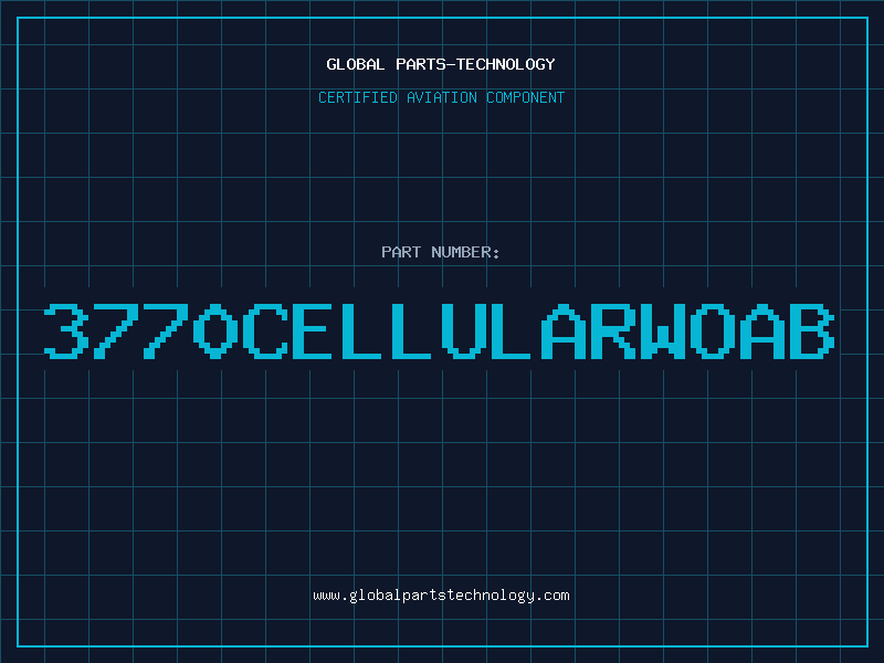 Aviation Part 3770CELLULARWOAB