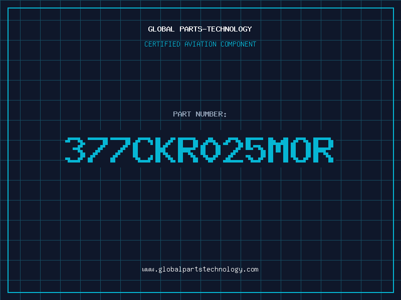 Aviation Part 377CKR025Mor