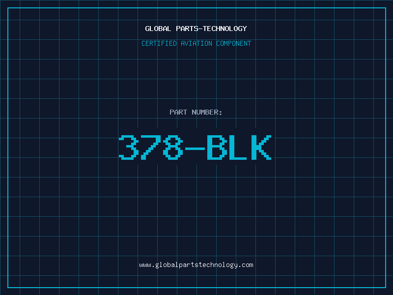 Aviation Part 378-BLK