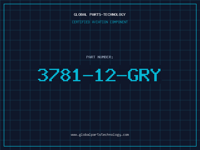 Aviation Part 3781-12-GRY